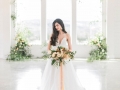 Bride Holding Bouquet - Sunset Ranch