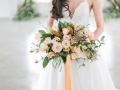 Bride Holding Bouquet - Sunset Ranch